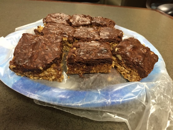 Fudgy Oatmeal Bars Recipe - Food.com