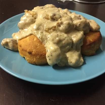 Biscuits &amp;amp; Gravy Recipe  - Food.com
