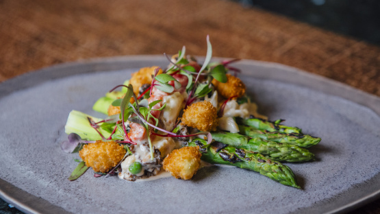 Crab Asparagus Salad