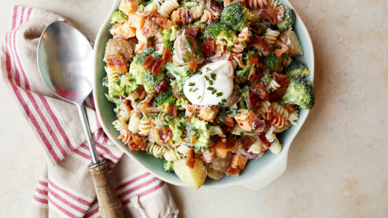 Loaded Potato Pasta Salad