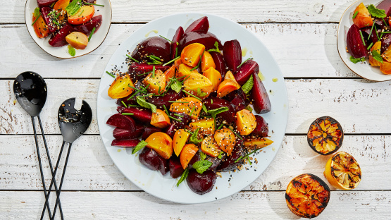Grilled Beet & Charred Citrus Salad