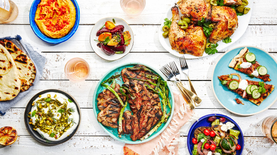 Moroccan-Marinated Lamb Blade Chops