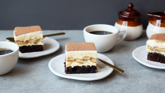 Tiramisu Brownies