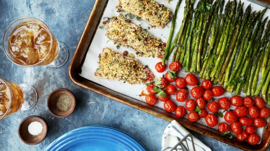 Sheet Pan Baklava Salmon