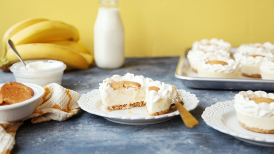 Banana Pudding Cheesecake Bites