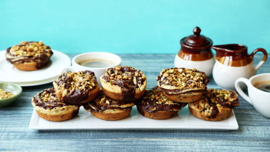 Brownie Babka Doughnuts