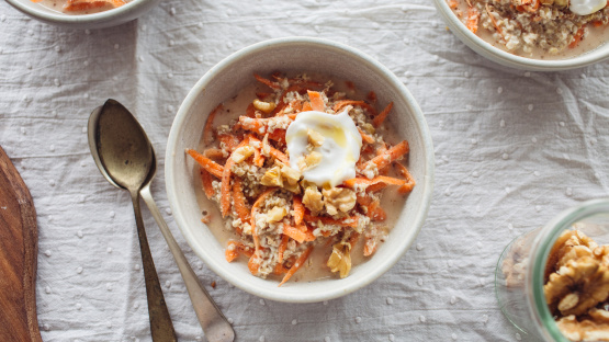Carrot Cake Overnight Oats