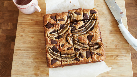 Banana Blondies