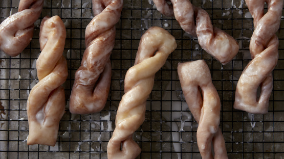 Copycat Dunkin' Donuts Glazed Bowties