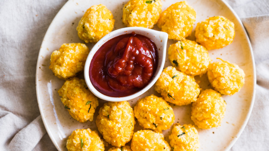 Spaghetti Squash Tater Tots