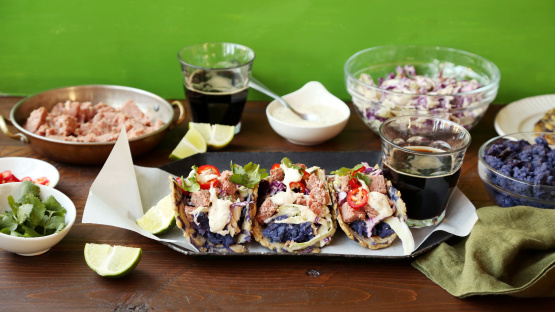Corned Beef & Cabbage Tacos