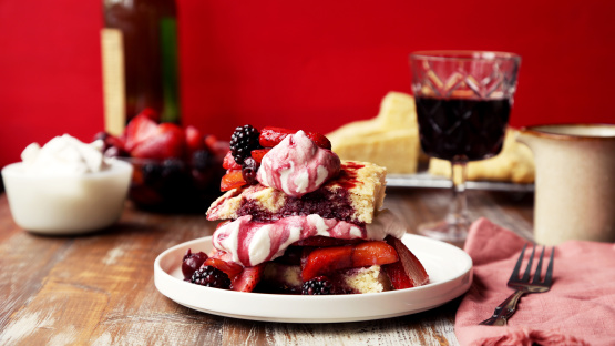 Sangria Shortcakes