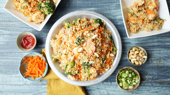 Instant Pot Shrimp Fried Rice