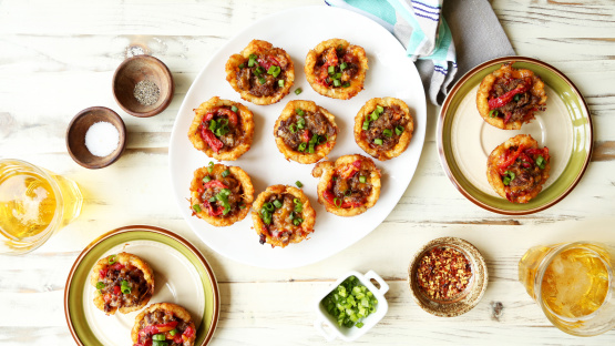 Tater Tot Ranch Sausage Cups