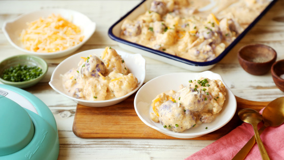 Instant Pot Cheesy Cauliflower