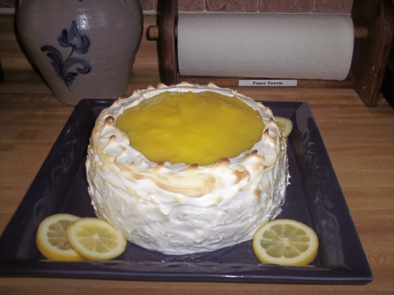 Lemon Meringue Cake Recipe  - Food.com