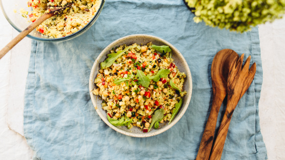 Couscous-Chickpea Salad