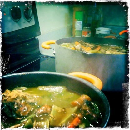 Brown Chicken Stock Recipe - Genius Kitchen