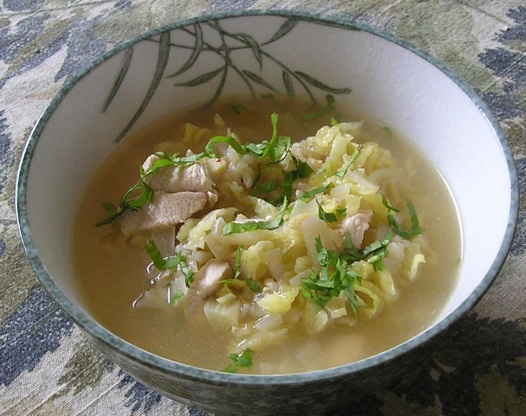 chicken cabbage soup