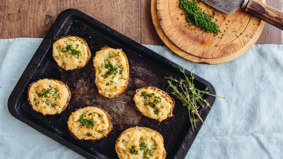 Make-Ahead Twice-Baked Potatoes