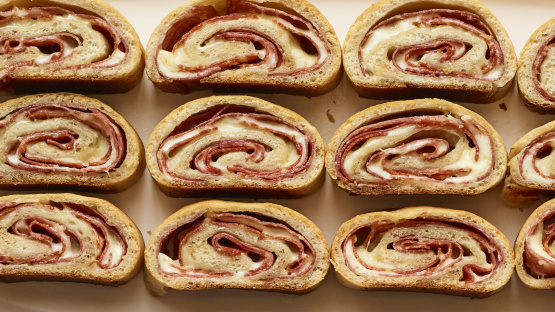 Jet Swirl Pizza Appetizers