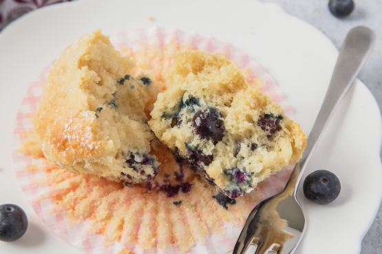 Blueberry Cream Cheese Muffins