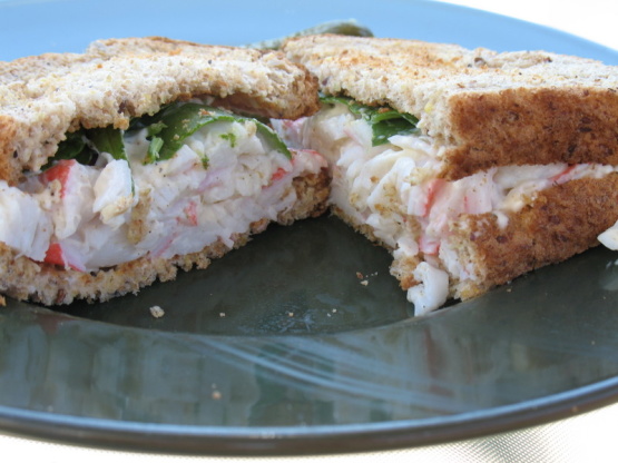 Imitation Crabmeat Sandwich Recipe - Genius Kitchen