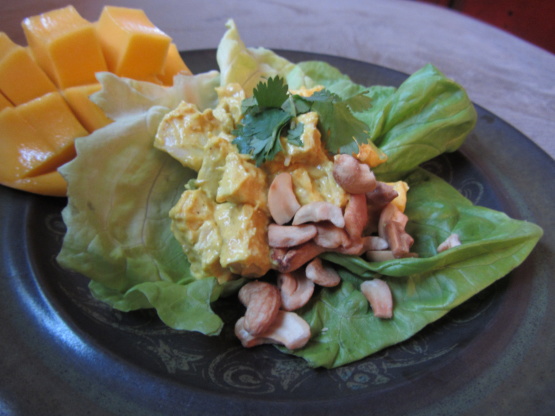 Cilantro-Curry Chicken Salad Recipe - Genius Kitchen