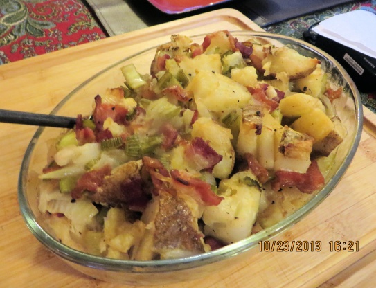 Baked German Potato Salad