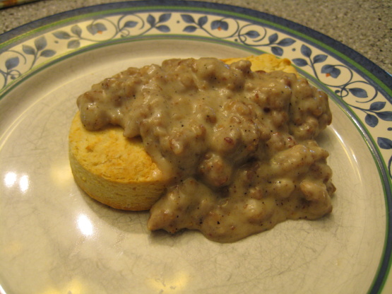 best ever biscuit and gravy recipe