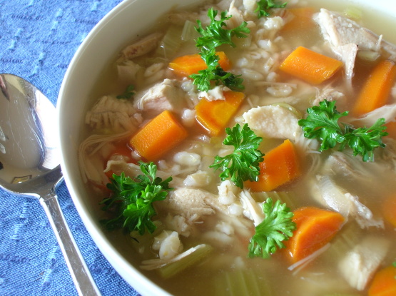 Turkey Barley Soup Recipe - Genius Kitchen