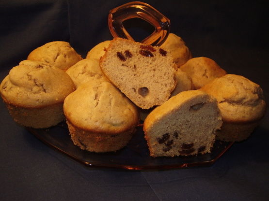 Raisin Cupcakes