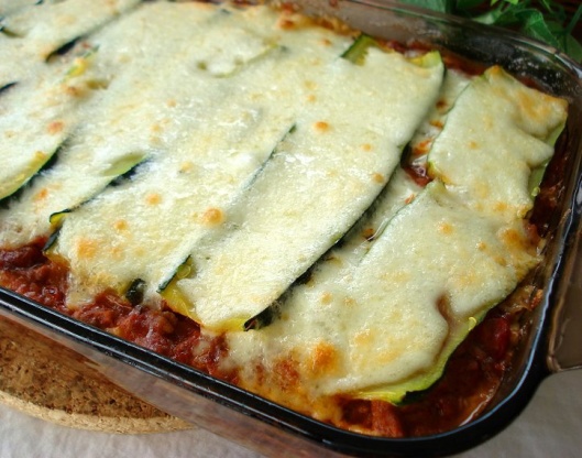 Zucchini Lasagna Lasagne) - Low Carb Recipe - Genius Kitchen