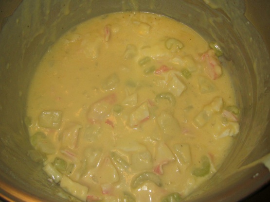 Crab & Cheddar Cheese Soup