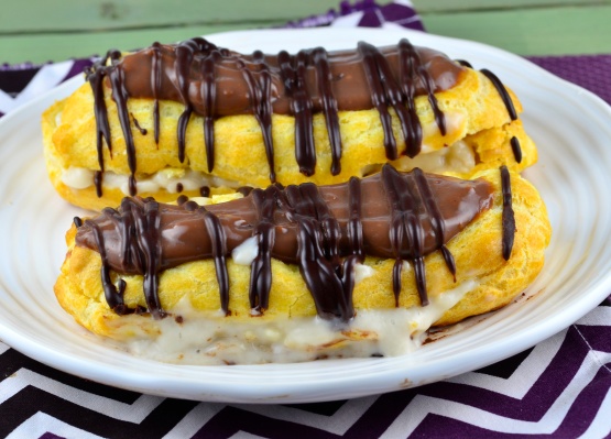 Sugar-Free Chocolate Eclairs