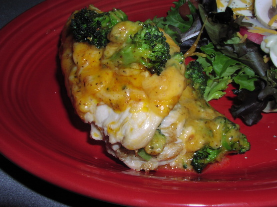 Cheese And Broccoli Stuffed Chicken Breast Recipe Food Com