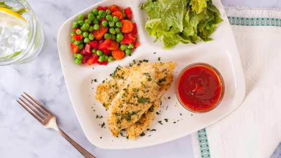 Garlic Panko Chicken Strips