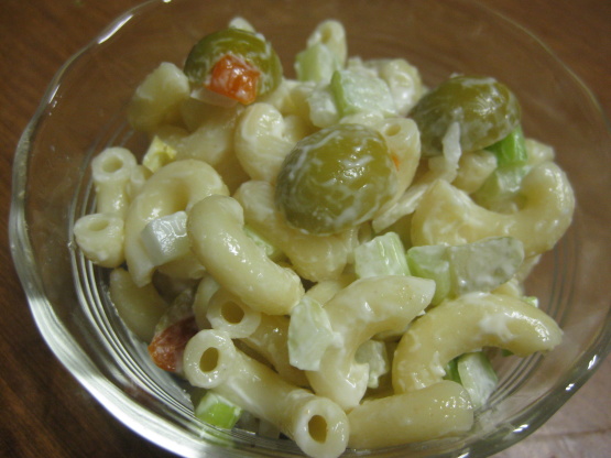 southern vegan macaroni salad images