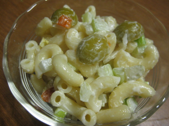 classic macaroni salad ingredients