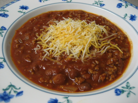 Easy 20 Minute Texas Chili WW Recipe - Genius Kitchen