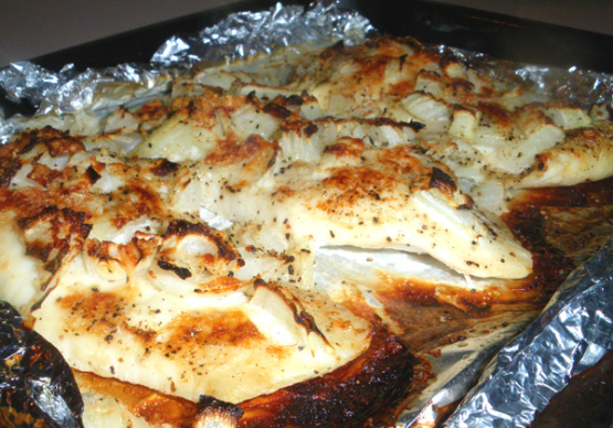 Easy Cheese Baked Fish Recipe - Genius Kitchen