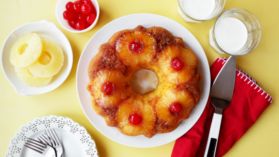 Pineapple Upside Down Bundt Cake [www.food.com]