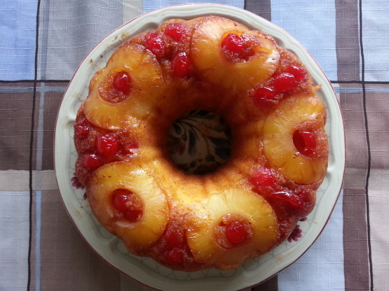 Pineapple Upside Down Bundt Cake Recipe Genius Kitchen