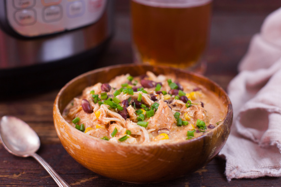 Slow-Cooker Chicken With Black Beans & Cream Cheese