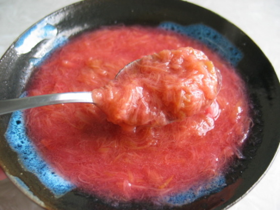 Rhubarb Sauce