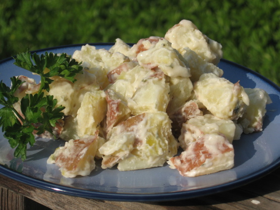 Potato Salad Dressed With Red Wine Vinegar Recipe - Red.Food.com