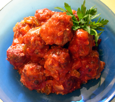 Meatballs In Salsa Recipe - Genius Kitchen