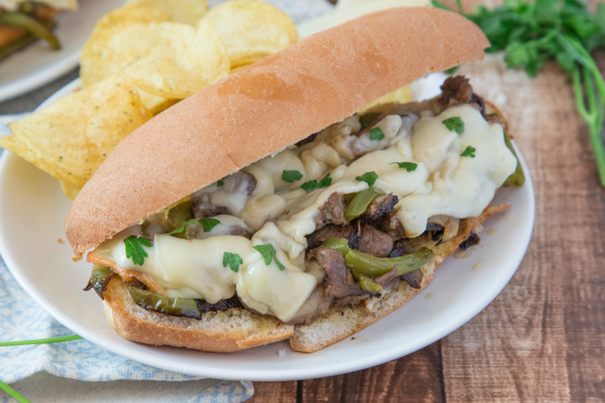 Our Favorite Cheesesteak Recipe