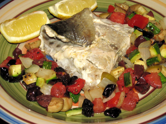 Chip's Grilled Bluefish