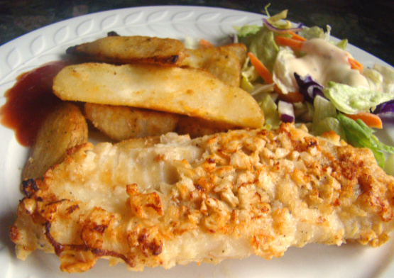Low Fat Crispy Fish And Chips Recipe - Genius Kitchen